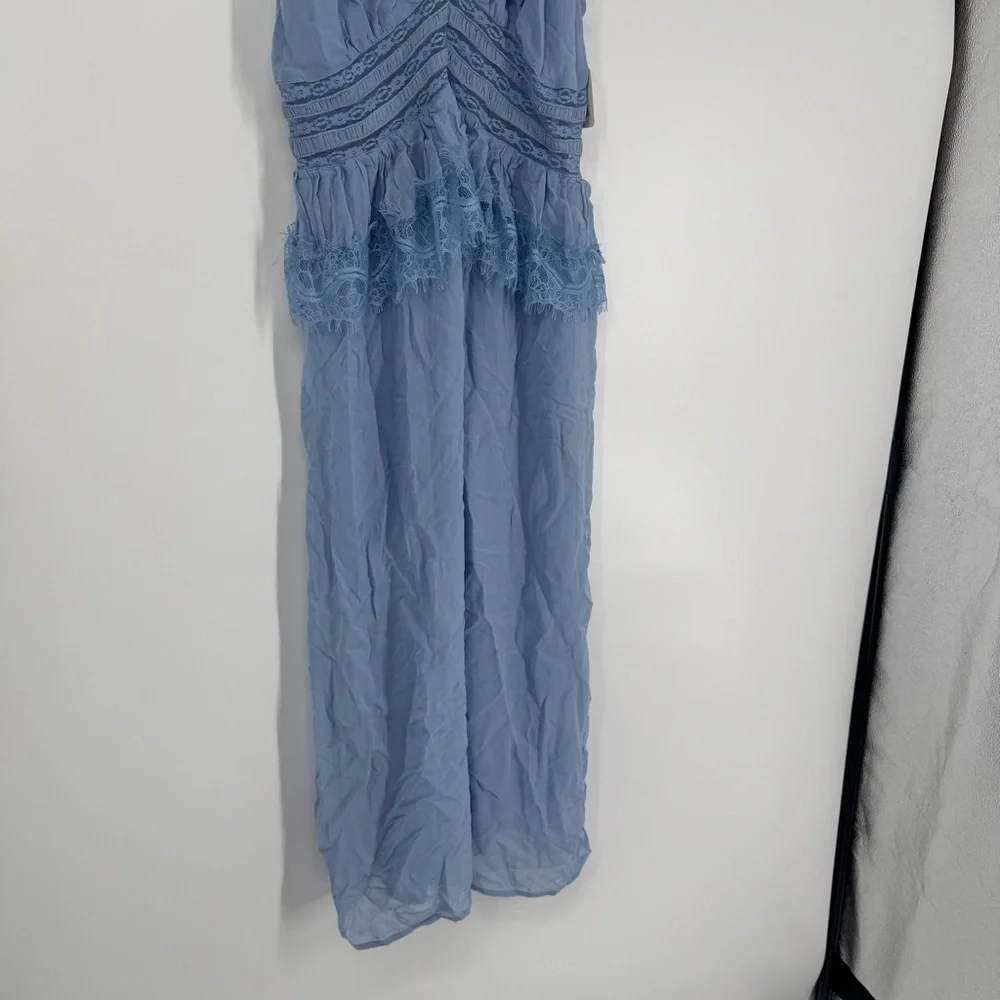 NWT Free People Kiki Slip Dress in blue